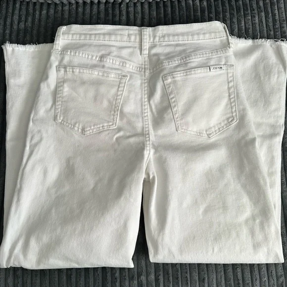 Joe's Jeans High-Rise White Ankle Jeans - Size 26 - Inseam “26 - Straight Leg - Picture 5 of 6